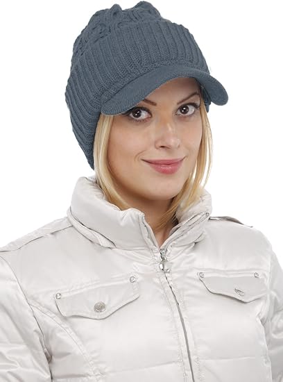 ski hat with visor