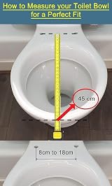 AAN Soft Close White Toilet Seat Quick Release UF Material Top Fitting Oval view 6