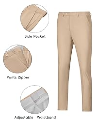Fxzpiodi Men's Champagne XXL Wedding/Prom