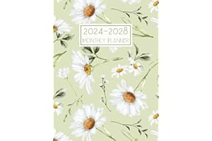 2024-2028 Monthly Planner: 5 Year Schedule Organizer from January 2024 to December 2028 || 60 Months Appointment Book with Ho