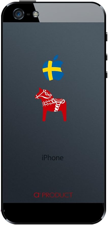 Amazon アイフォン5 5s透明ケース ダーラナホース A Product オリジナル ブランド Iphone5scase ケース カバー 通販