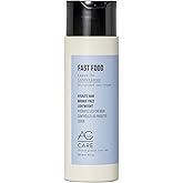 AG Care Fast Food Leave On Conditioner - Ultra-Shine and Weightless Conditioner, 8 Fl Oz