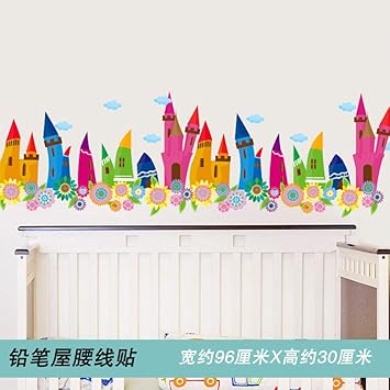 Adhesivos De Pared Decoracion De Pared Valla De Flores Rosadas