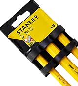 Stanley 3 Piece Cold Chisel Set Long Life Hardened Chrome-Vanadium 4-18-0298 view 5
