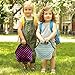 Reusable Lunch Bags Insulated Lunch Tote Large Neoprene Waterproof Lunch Pouch Picnic Lunch Box with Water Bottle Bag for Kids,Women