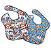 Bumkins DC Comics Waterproof SuperBib 2 Pack, Superman Print (6-24 Months)