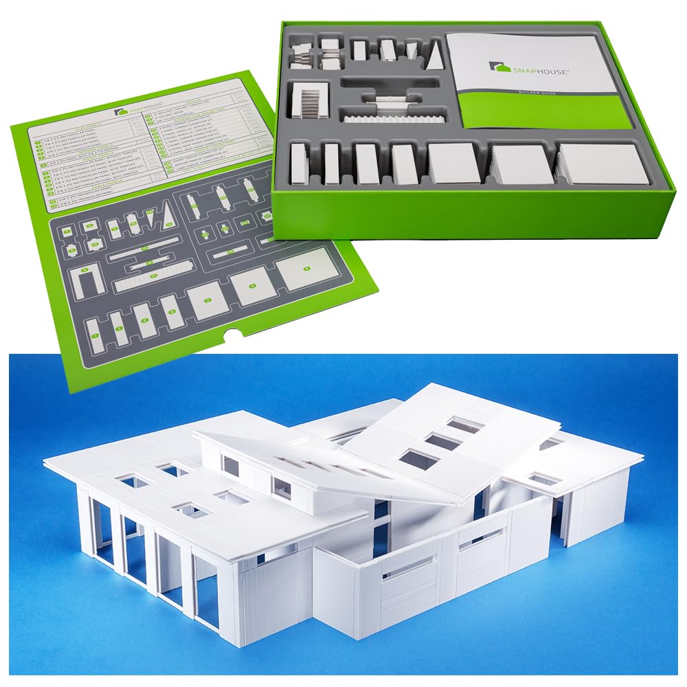 thumbnail image 2 of S Scale Wooden Company House Kit - 1:64 Scale Unassembled Model Building By Perplexing Puzzles Plus 2 of 6
