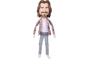 Shelf Talkers 12" Talking Plush The Dude from The Big Lebowski Movie, Pull String Toy Collectible Plush