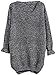 Verdusa Women's Long Sleeve Knitted Casual Pullovers Sweater