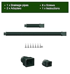 Ogutter Rain Gutter Downspout Extensions, Downspout