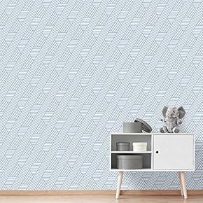 signwin Wall Mural Geometric Pattern Removable Self-Adhesive Wallpaper...