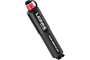 LEZYNE CLIK Drive Hand Pump - Compact Lightweight CNC-Machined Aluminum Bicycle Tire Inflation Pump for Road, MTB & Gravel Bi