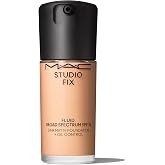 MAC Studio Fix Fluid SPF 15 Broad Spectrum SPF 15 Foundation - C3.5 (Light to Medium Beige with Peachy Undertone) - 1 fl oz / 30 mL
