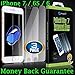 3X Amplim iPhone 8 7 6S 6 Tempered Glass Screen Protector. 3-Pack Case Friendly, Oleophobic, Anti Fingerprint, Scratch Proof, 3D Touch Ultra Clear HD, Invisible Front Cover/Film