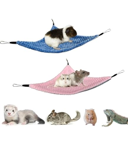 Jaula Huron Hamaca Para Hurones Y Mascotas Pequeñas Suave, Con