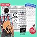 The Creative Guitar Poster with Unlock Your Guitar Super Powers Book- A Dry-Erase Reference Poster Containing Chords, Scales, Chord Formulas, Chord Progressions (LARGE - 48-in x 36-in)