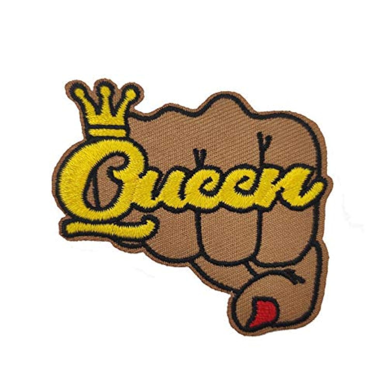 Pro Choice Patch, Queen Fist Up Black Lives Matter Iron on Patch BLM, Feminism Patch