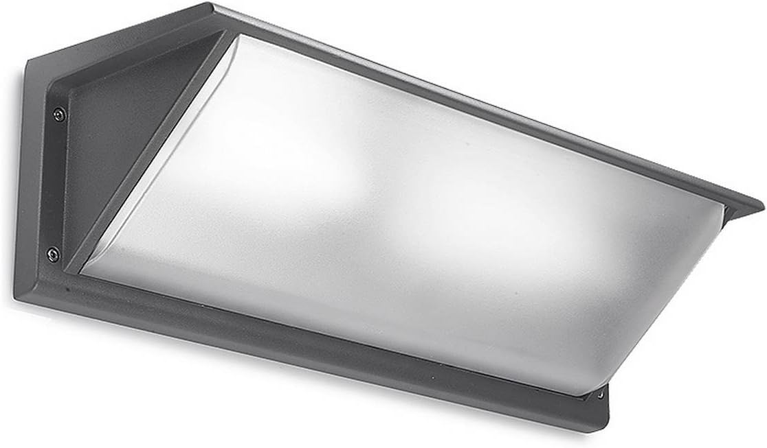 Ledsc4 curie Aplique curie 2xg24d3 26w gris urbano Amazon.es Iluminación