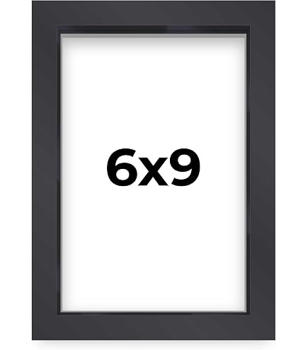 Amazon.com - Poster Palooza 6x9 Frame Black Solid Wood Picture