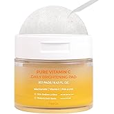 FreeGo Pure Vitamin C Daily Brightening Pad (100 Pads), K-Beauty Korean Skincare Facial Toner Pads for Uneven Hyperpigmented Skin, Instant Brightening & Transparency, Korean Skin Care for Dark Spots