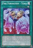 Yu-Gi-Oh! - Fire Formation - Yoko (JOTL-EN065) - Judgment of the Light - 1st Edition - Super Rare