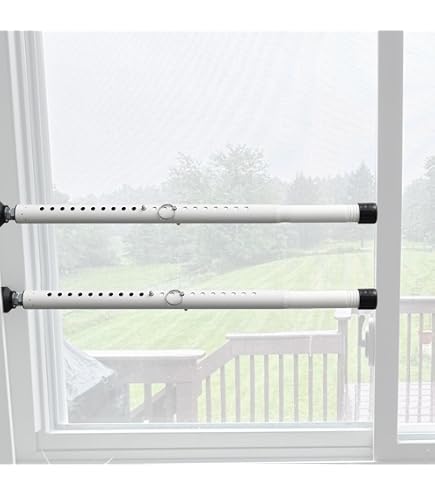 Adjustable Window & Sliding Door Security Bar - 16.5-51 Inch Protection Range