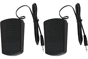 SING F LTD 2Pcs Sewing Machine Foot Pedal Suitable for Most Small Sewing Machines