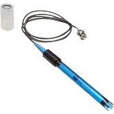 Oakton WD-35805-05 12mm Single-Junction Epoxy Body Gel-Filled pH Electrode, Standard, 0 - 14 pH Range