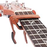 D'Addario Accessories - Tri-Action Ukulele Capo - For