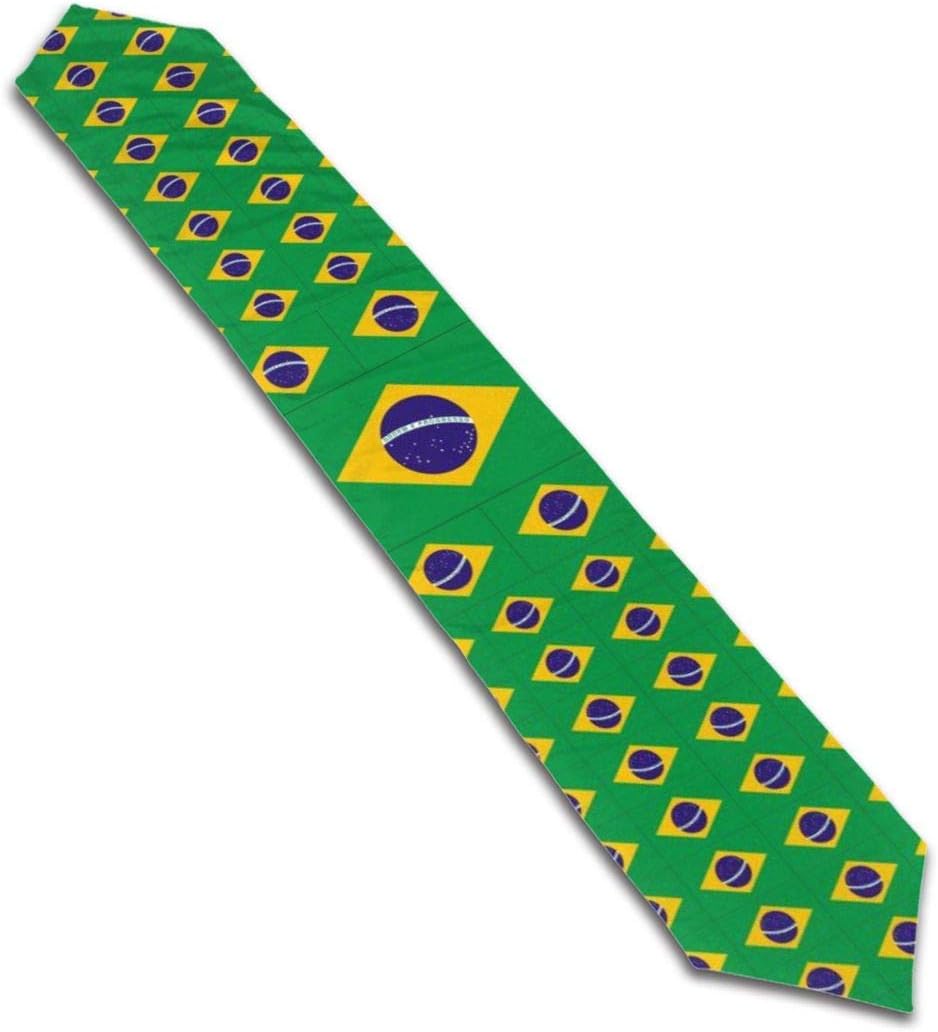 HaiGuoQu Table Runner Home Decor, Brazil Flag Table Cloth Runner for Dinner Parties, Events, Wedding 13 x 90 Inch