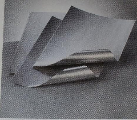 Alufolie / Aluminiumblech / Prägefolie Silber/silber 0, 15mm