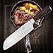 Santoku Knife Soufull Mirror Polished 7 inches High Carbon Stainless Steel Knife Professional Knife with Premium Packaging
