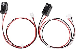 Treedix IR Break Beam Sensor 5MM LEDs Counting Module Split Through-Beam Photoelectric Switch