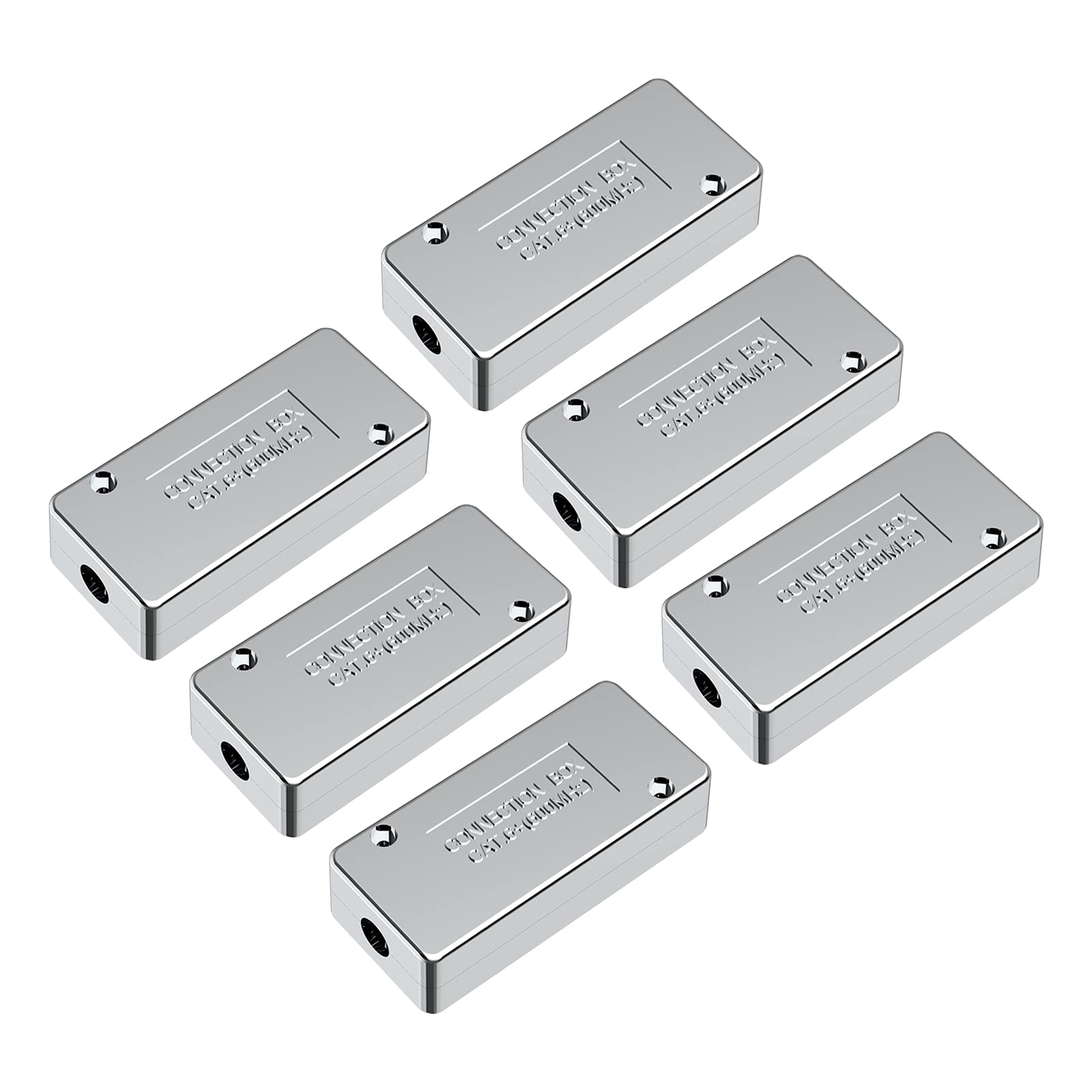 VCELINK LSA Connection Module Cat 7 Cat 6A Cable Connector Shielded for Network Cable Installation Cable 6 Pack