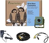 Green Feathers 700TVL Bird Box Camera Outdoor Night Vision 940nm Infrared 20m view 5