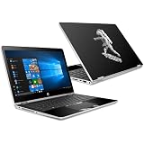 MightySkins Vinyl Decal Skin For HP Pavilion X360 15.6" (2018) - Fishing Flies Design - View #3