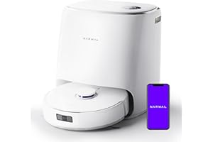 NARWAL Freo X Ultra Robot Vacuum and Mop Combo, 8200Pa Robot Mop & Vacuum, Auto MopDrying/Washing, Self-Empty, Zero-Tangling,DirtSenserm, Maintenance-Free Base Station, Self-Contained Dust Processing
