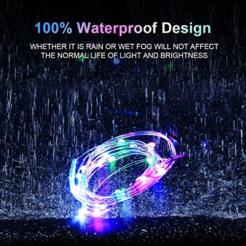 Bicycle Wheel Lights - Ultra Bright Waterproof LED by Oceanstar (White) - Thumbnail 7