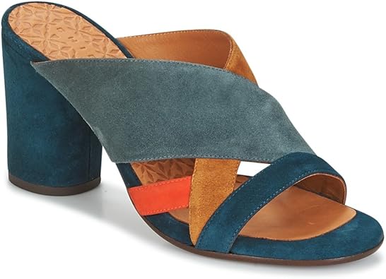 blue mules shoes