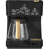Multi-Brew Coffee Maker, 12-Cup Carafe + Single-Serve, Pods or Grounds, Over Ice, Touch Display by Drew Barrymoree. (Black Sesame)