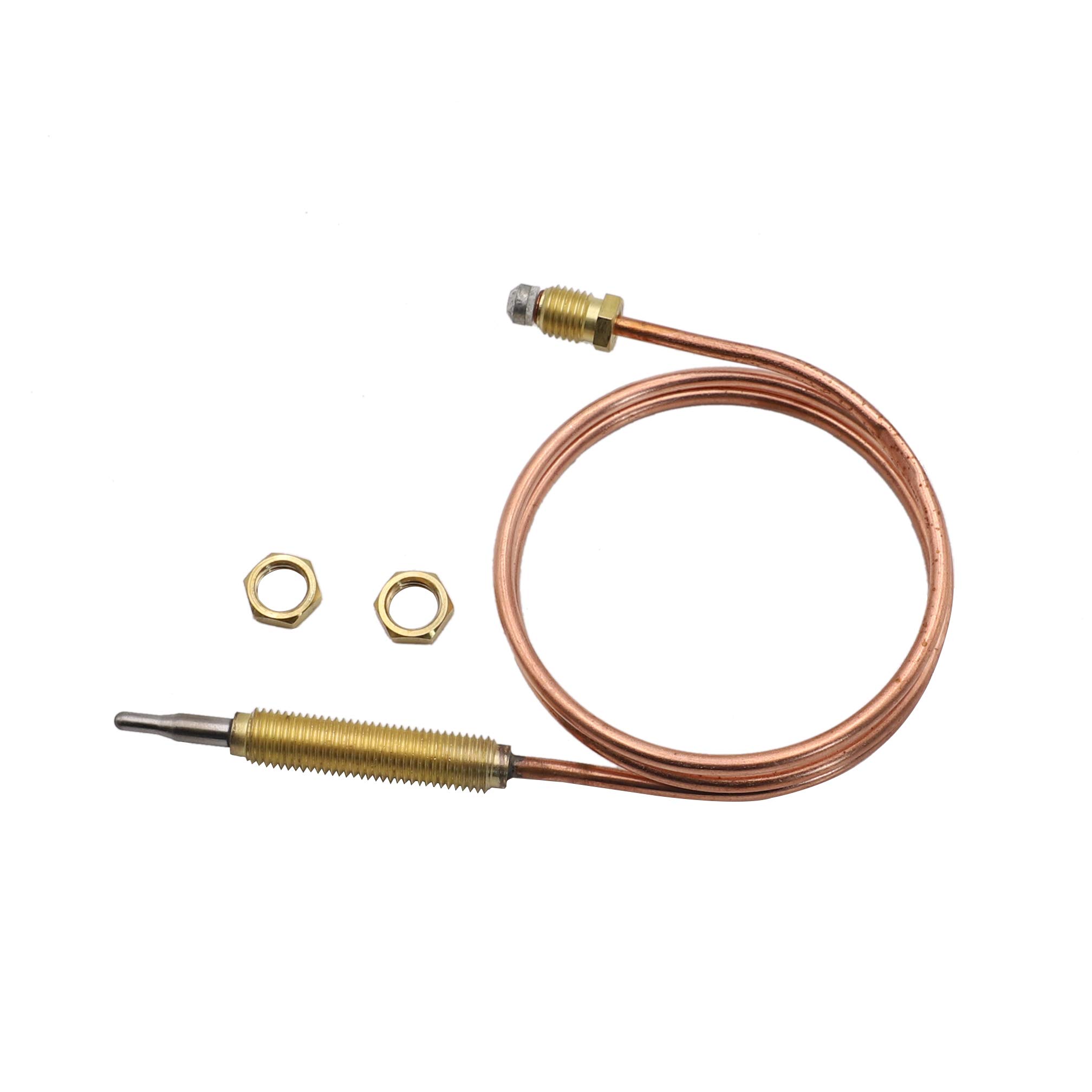 Earth Star Thermocouple for Outdoor Heating Element M60.75 Head Thread with M8x1, M9x1 Connection Nuts, ESTH-007-010