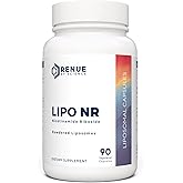 RENUE by Science Nicotinamide Riboside | High Strength Liposomal NAD Supplement | 90 Nicotinamide Capsules - 300mg Nicotinamide Riboside per Serving | Manufactured in The USA Third-Party Tested