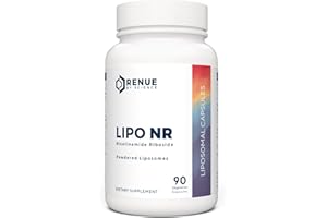RENUE by Science Nicotinamide Riboside | High Strength Liposomal NAD Supplement | 90 Nicotinamide Capsules - 300mg Nicotinamide Riboside per Serving | Manufactured in The USA Third-Party Tested