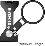 DIVEVOLK Expansion Clamp Sea Touch 4 Housing w/ Red & Purple 67mm Filters view 3