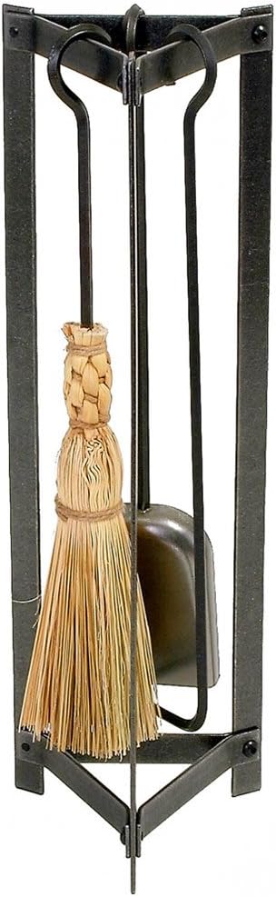 Enclume 3 Piece Tool Set with Stand, Hammered Steel