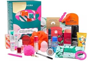 Sephora Collection Holiday Beauty Advent Calendar 2025 – 24 Makeup, Skincare, Bath & Accessory Gifts