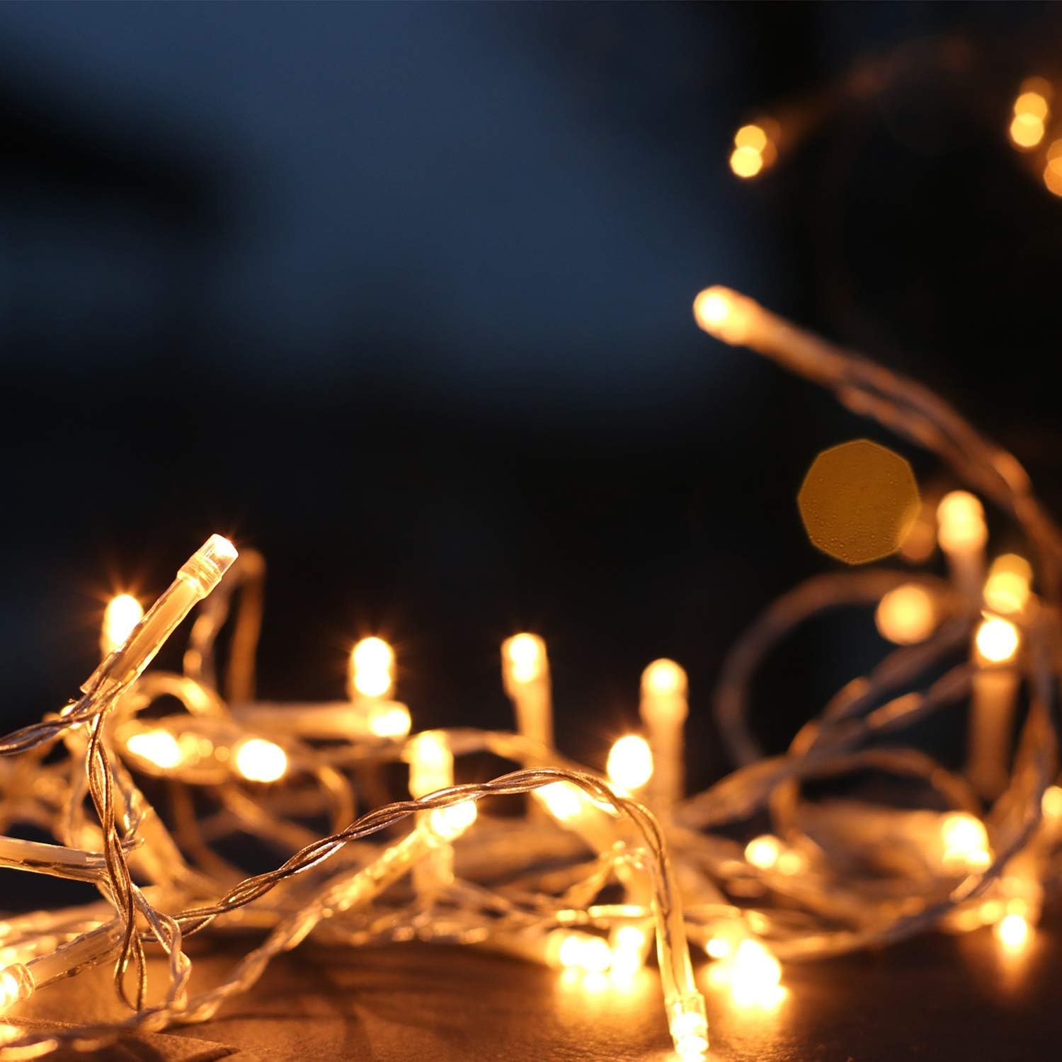 CORST 3M Outdoor Curtain Lights Window Fairy Light Outside Ice Lights Battery Powered - Image 5