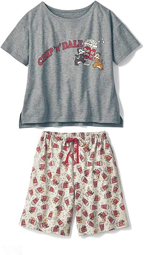 Amazon Co Jp ベルメゾン ディズニー 子供 パジャマ 綿100 スラブ天竺 半袖 女の子 チップ デール 140 ホーム キッチン