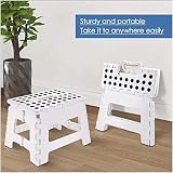 Marksman Folding Step Stool Black 23 x 19 x 19 cm 300 lb Capacity view 2