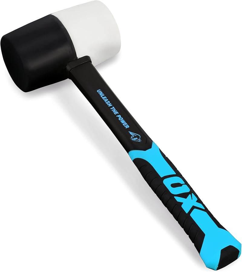 OX Tools Combination Rubber Mallet 24 oz